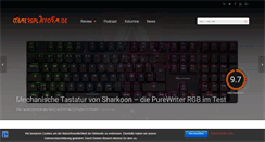 Desktop Screenshot of gamersplatform.de