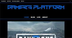 Desktop Screenshot of gamersplatform.net